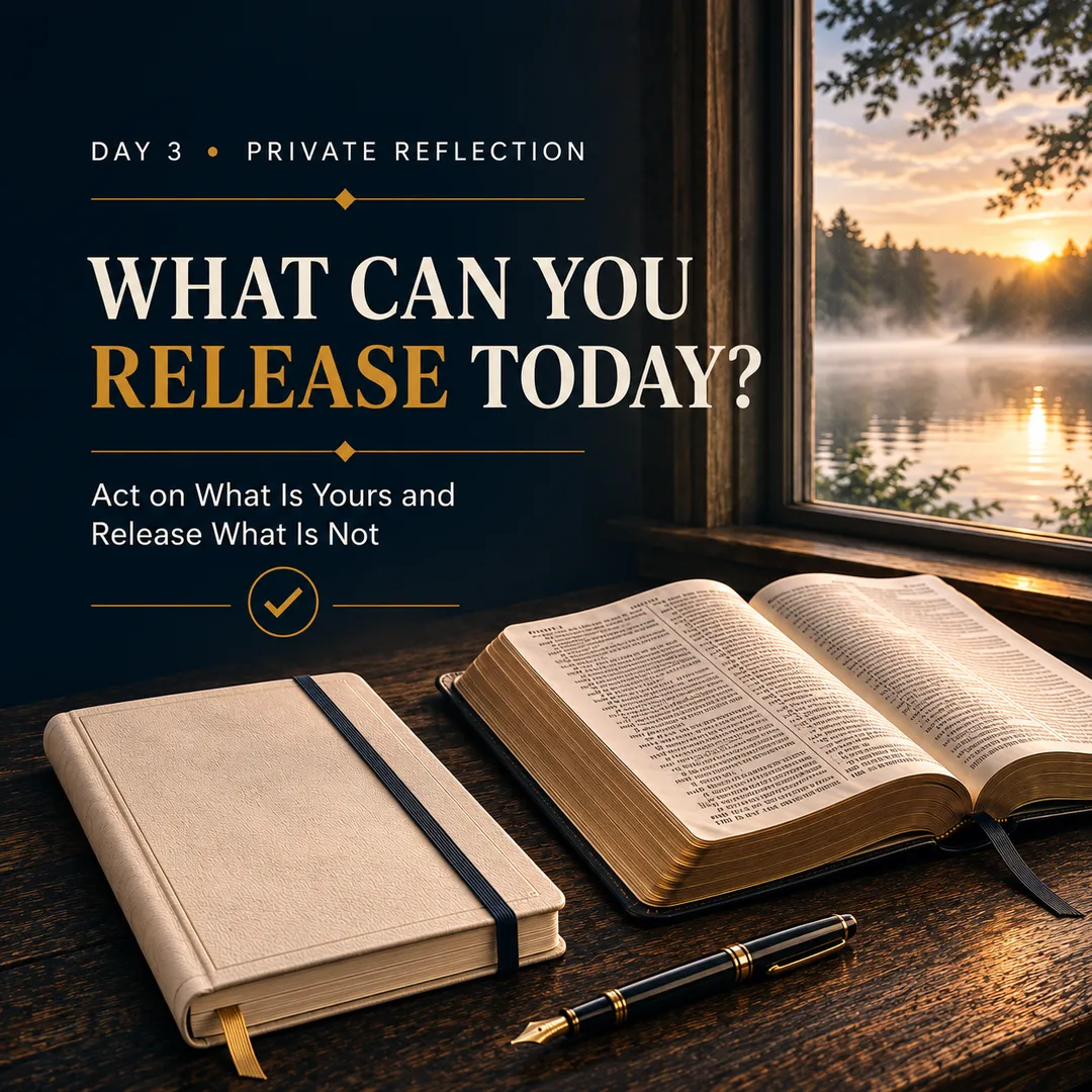 What Can You Release Today?
