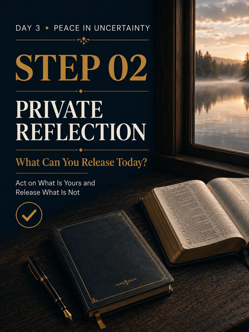 Step 02 - Private Reflection