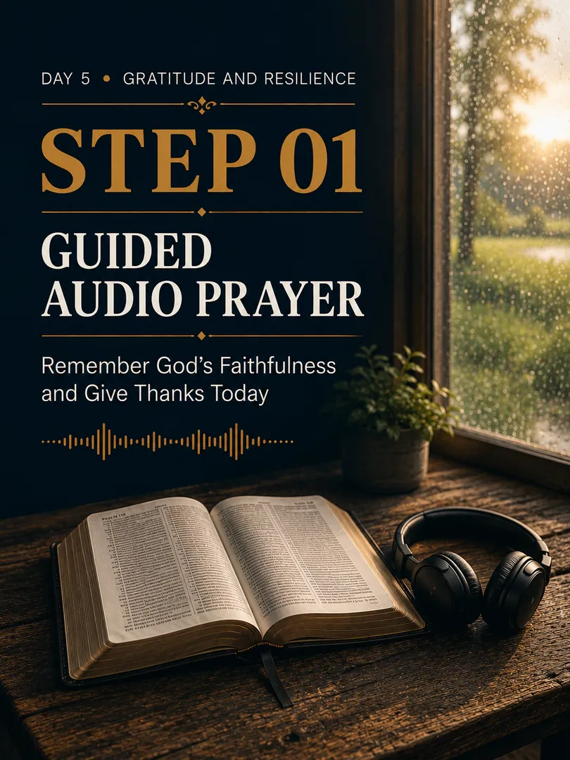 Step 02 - Guided Audio Prayer