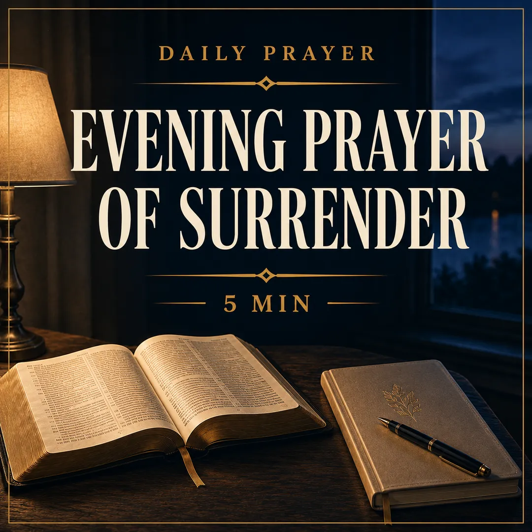 Evening Prayer of Surrender