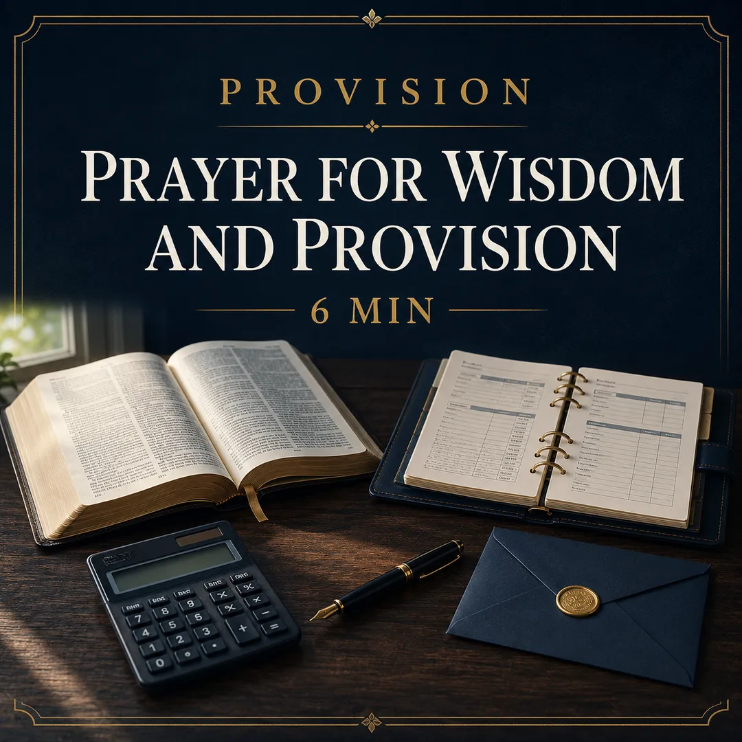 Prayer for Wisdom and Provision